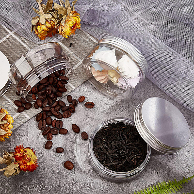 Transparent Plastic Bead Containers CON-BC0004-86-1