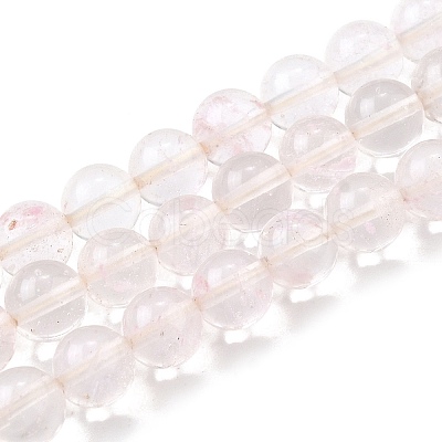 Watermelon Stone Glass Beads Strands G-L621-B06-6mm-1