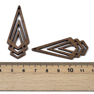 Walnut Wood Pendants WOOD-A025-08-1