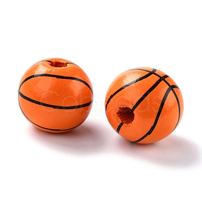 Natural Wood Beads WOOD-K006-A04-1