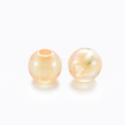 Transparent Acrylic Beads MACR-S370-B6mm-719-1