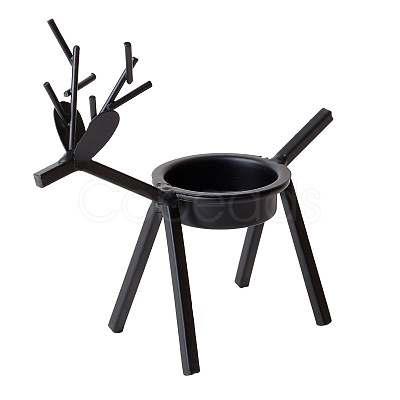 Christmas Theme Iron Candle Holder CAND-PW0003-007-1