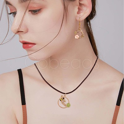12Pcs Alloy Enamel Pendants JX135A-1