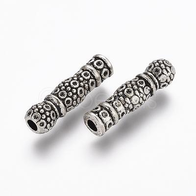 Tibetan Style Alloy Tube Beads LS-LF0658Y-NF-1