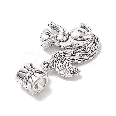 Tibetan Style Alloy Pendants PALLOY-JF02592-02-1