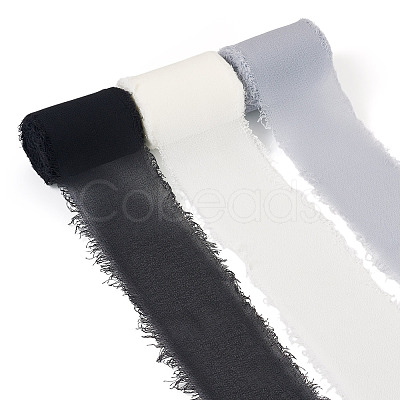 3 Rolls 3 Colors Polyester Ribbon OCOR-TA0003-28C-1