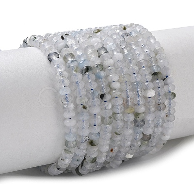 Natural White Tourmaline Beads Strands G-L651-B05-4x2mm-01-1