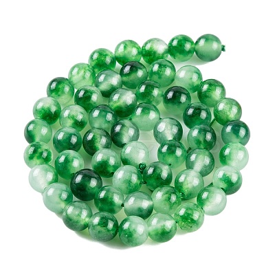 Natural Malaysia Jade Beads Strands G-A146-8mm-C19-1