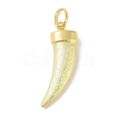 Rack Plating Brass Pendants KK-S380-02G-1