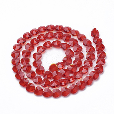 Transparent Glass Beads GLAA-Q066-10mm-A06-1