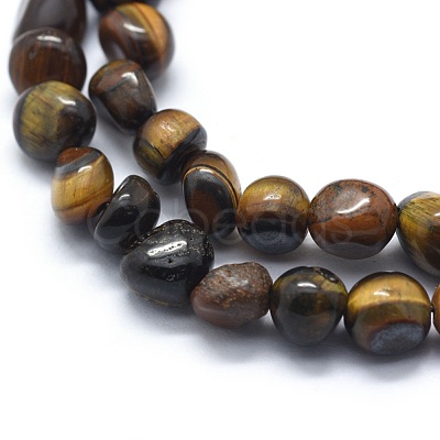 Natural Tiger Eye Beads Strands G-E505-01B-1