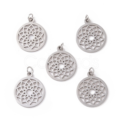 Non-Tarnish 304 Stainless Steel Pendants STAS-S105-T523S-1