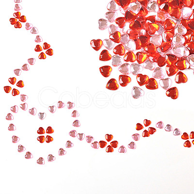 Imitation Taiwan Acrylic Rhinestone Cabochons GACR-SZ0001-07-1