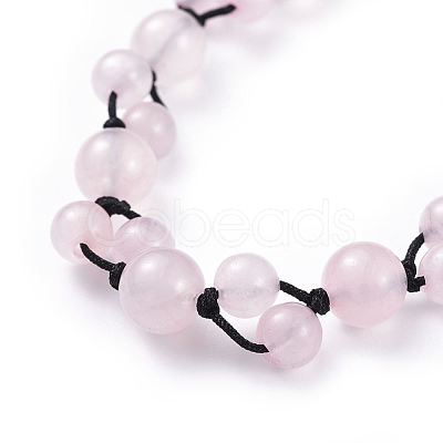 Adjustable Nylon Cord Braided Bead Bracelets BJEW-JB04520-1
