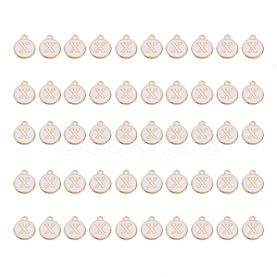 Golden Plated Alloy Charms ENAM-SZ0001-25A-X-1