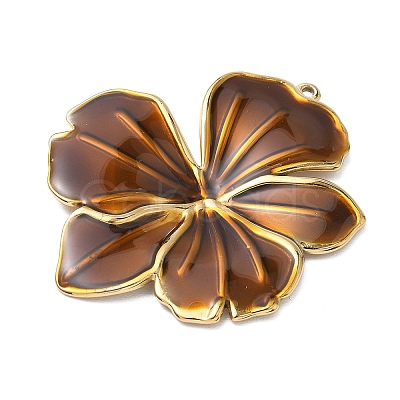 304 Stainless Steel Enamel Big Pendants STAS-Z200-01G-01-1