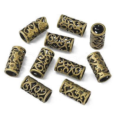 Tibetan Style European Beads MLF11569Y-NF-1