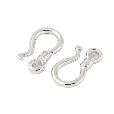 925 Sterling Silver Hook Clasps STER-S012-03B-P-1