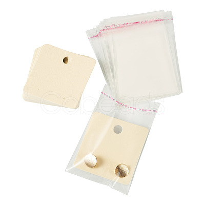 20Pcs Paper Earring Display Cards CDIS-TADJ0002-01E-1