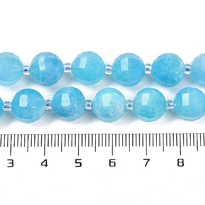 Natural Amazonite Beads Strands G-G182-B10-05-1