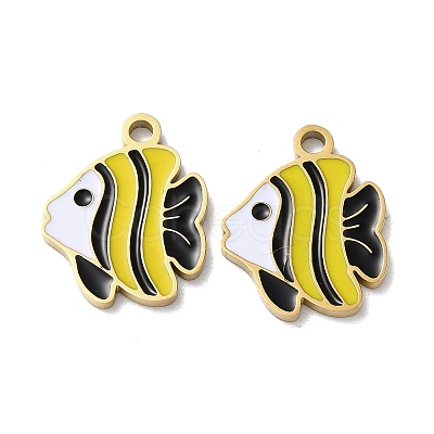 Ion Plating(IP) 304 Stainless Steel Pendants LS-STAS-C083-10G-01-1