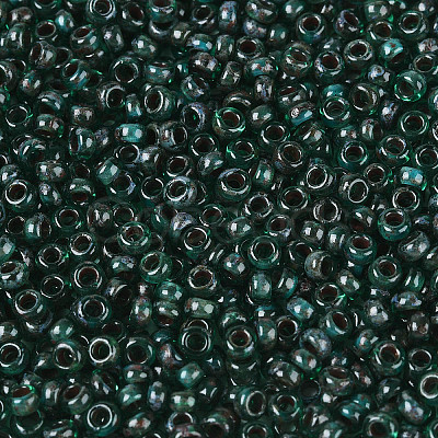 Picasso Cylinder Glass Seed Beads SEED-N011-01B-1