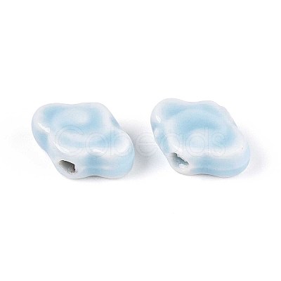 Handmade Porcelain Beads PORC-T133-30G-1