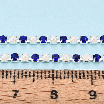 Iron Rhinestone Cup Chains CH-N005-02B-1