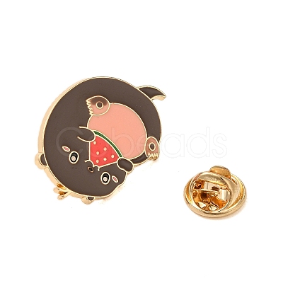 Animal Enamel Pins JEWB-H023-02G-06-1