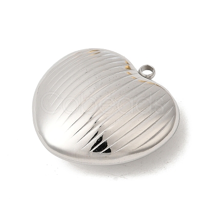 304 Stainless Steel Pendants STAS-B128-11B-P-1