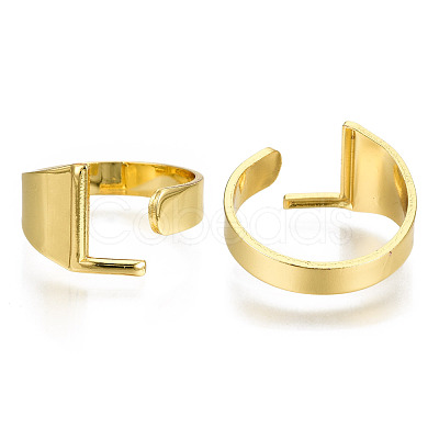 Alloy Cuff Finger Rings X-RJEW-S038-195L-G-NR-1