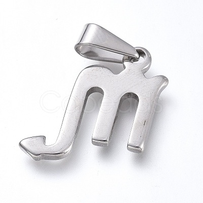 Non-Tarnish 304 Stainless Steel Pendants LS-STAS-L210-06G-P-01-1