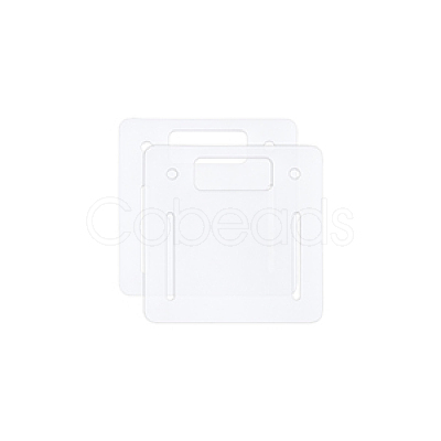 Plastic Card Holder AJEW-WH0473-36A-1