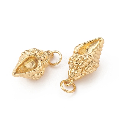 Eco-Friendly Brass Pendants KK-I698-03G-1