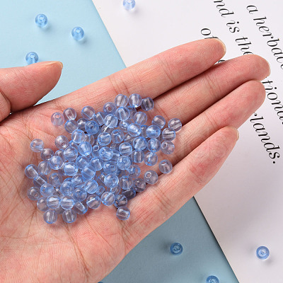 Transparent Acrylic Beads MACR-S370-A6mm-749-1