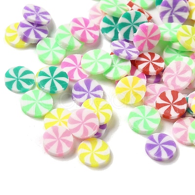 Handmade Polymer Clay Beads CLAY-B004-03-1