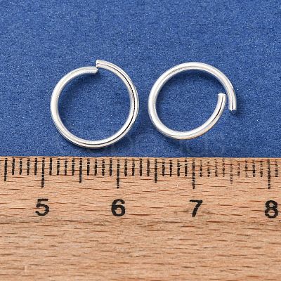 Brass Open Jump Rings KK-G604-08S-13-1