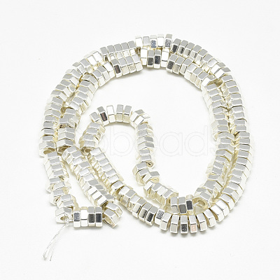 Electroplate Non-magnetic Synthetic Hematite Beads Strands G-Q465-32S-1