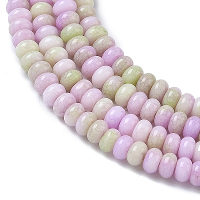 Ombre Effect Dyed Glass Beads Strands GLAA-C043-01C-1