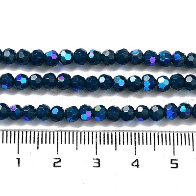 Opaque Glass Beads Strands EGLA-A035-P4mm-L19-1