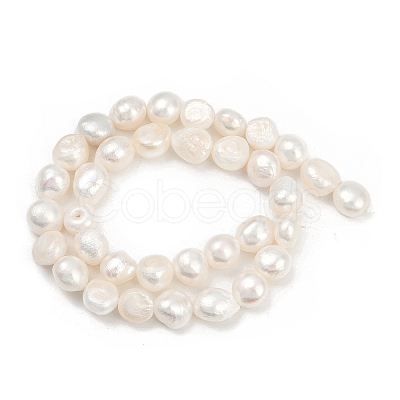 Natural Cultured Freshwater Pearl Beads Strands PEAR-P064-20L-01A-1