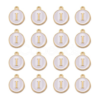 Golden Plated Alloy Charms X-ENAM-S118-01I-1