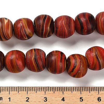 Handmade Lampwork Beads Strands LAMP-C016-03B-01-1