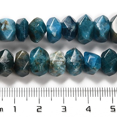 Natural Apatite Beads Strands G-N327-05-06-1