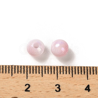 Opaque Acrylic Beads OACR-Z016-01B-11-1