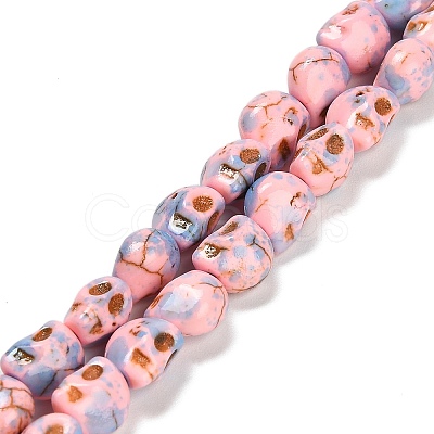 Synthetic Turquoise Beads Strands TURQ-F019-02A-1