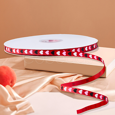 1 Roll Polyester Grosgrain Ribbon SRIB-CY0001-28C-1