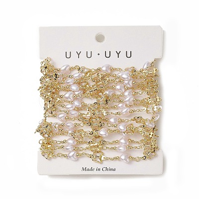 Rack Plating Brass Butterfly Link Chains CHC-C026-10-1