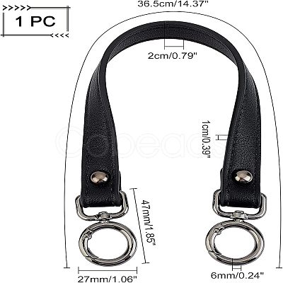 Microfiber Leather Bag Tape FIND-WH0063-72-1