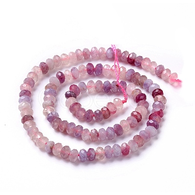 Natural Plum Blossom Tourmaline Beads Strands X-G-G991-B02-1